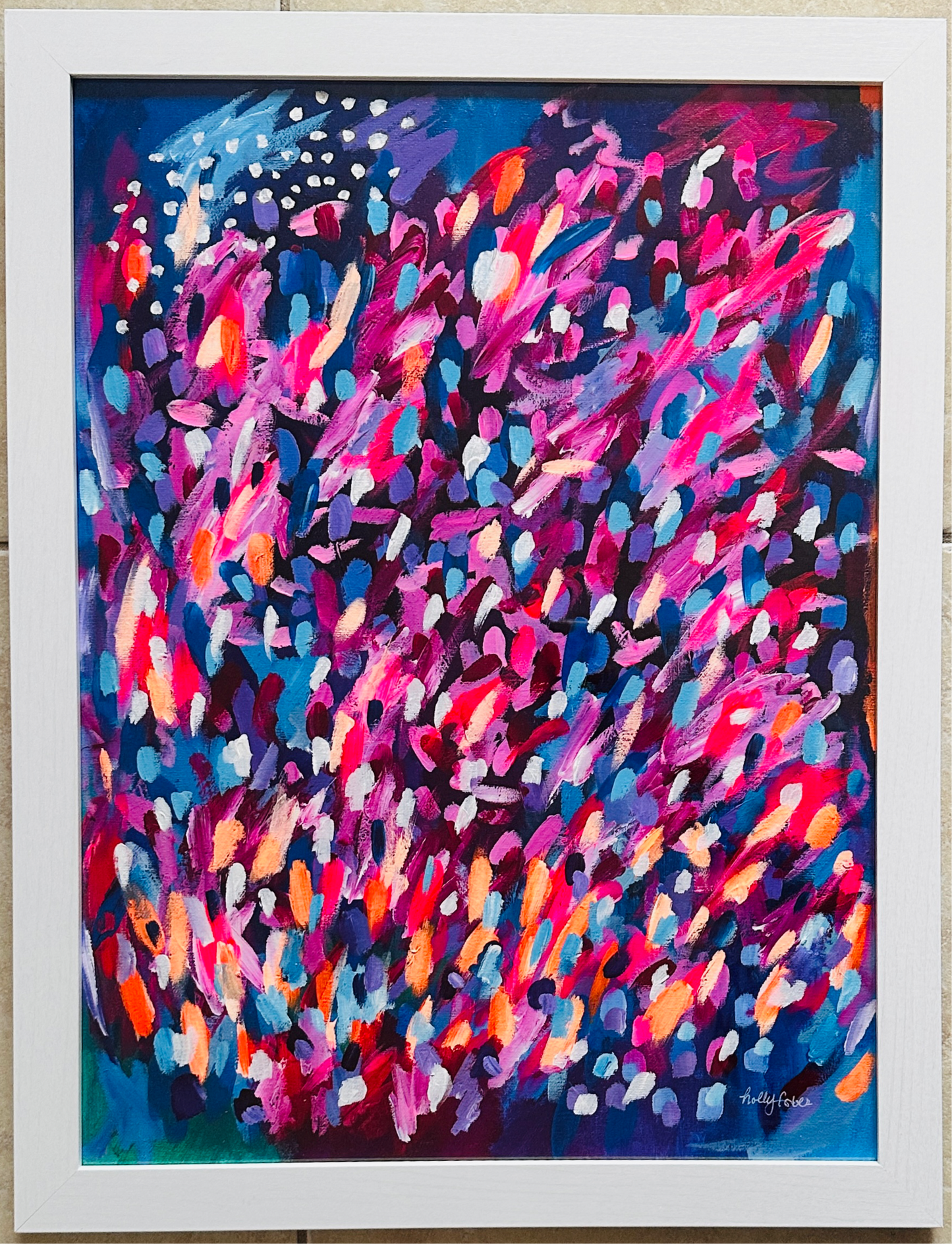 “confetti explosion” original painting