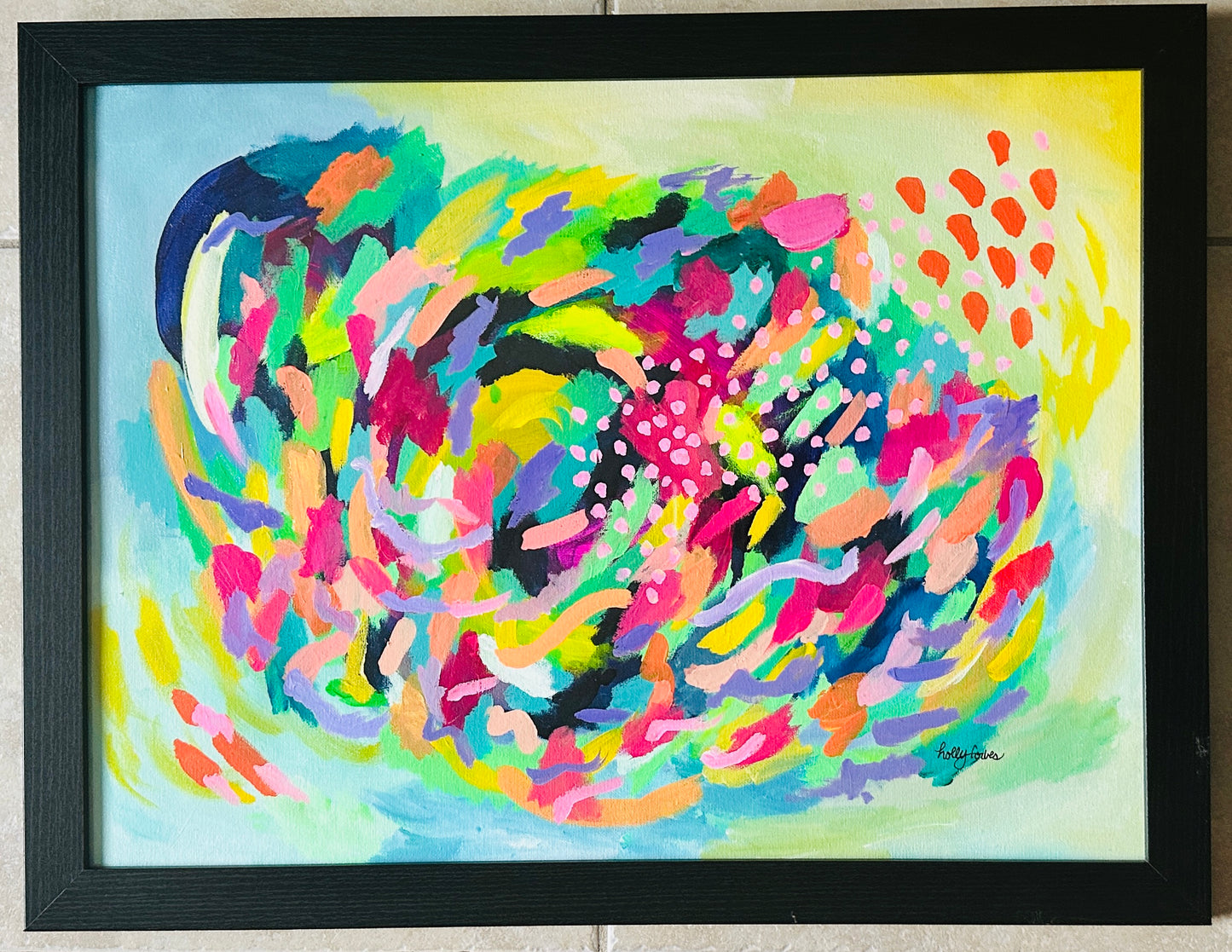 “summer dance” original painting