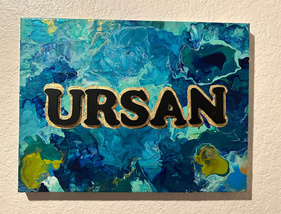 custom 12x16" painting "ursan"